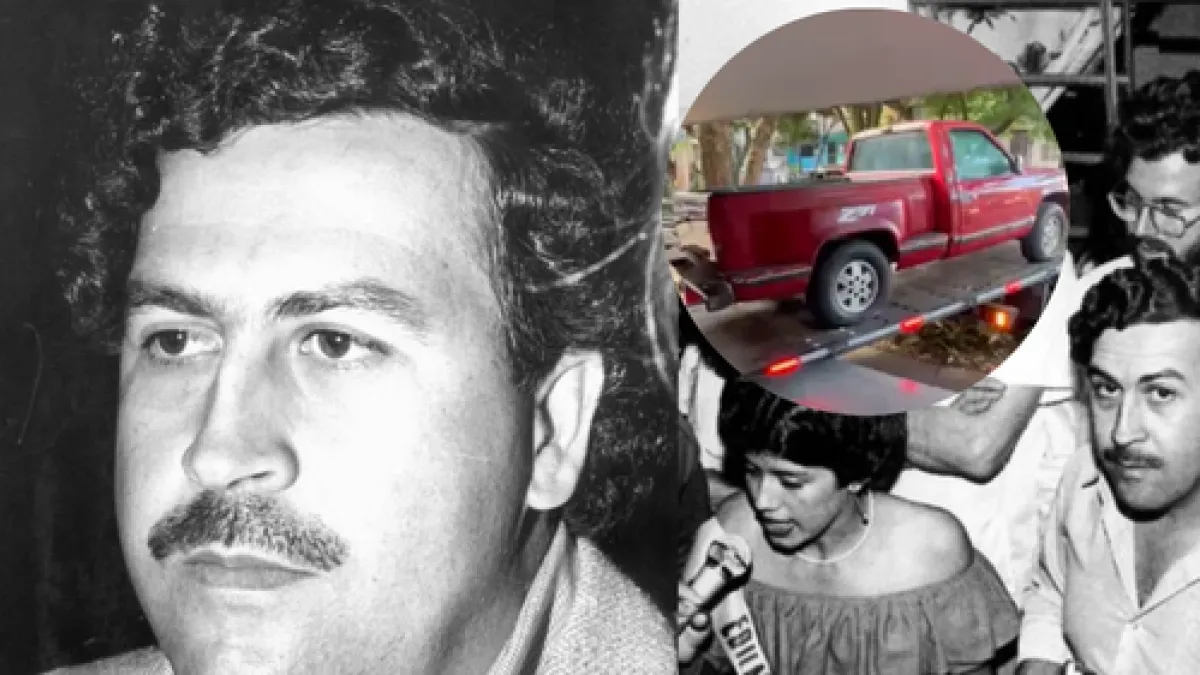 La camioneta roja de Escobar reabre una pelea por herencia, memoria y extinción de dominio