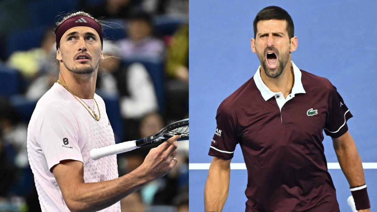 Novak Djokovic le dio una mano a Jannik Sinner: venció a Alexander Zverev en Pekín y pulverizó su sueño de terminar en lo alto del escalafón mundial