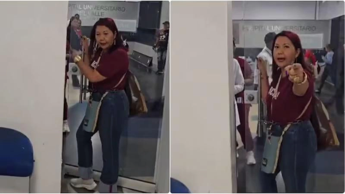 Habló la periodista que se encadenó en un hospital de Cali para exigir cirugía pendiente de su esposo: ‘No quería que pasara por lo mismo’