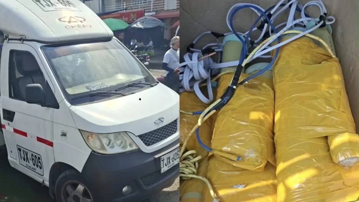 Así cayó el cargamento de 400 kilos de explosivos desde el Cauca hacia Cali: el proceso judicial que afrontará el conductor del vehículo bomba