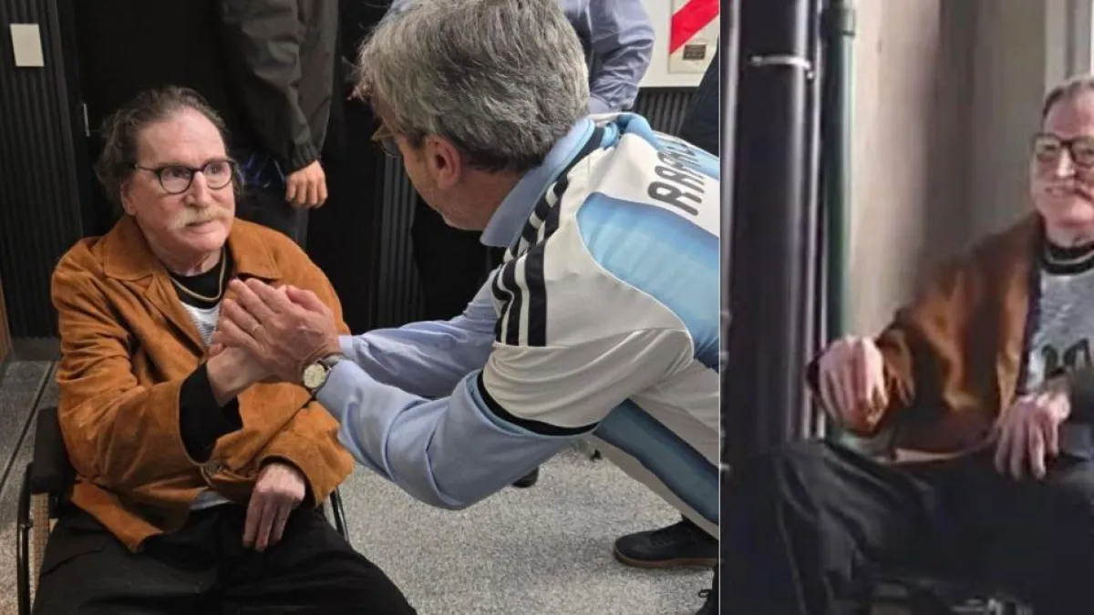 Charly García reaparece en la despedida de Lionel Messi: el músico argentino fue ovacionado en la tribuna a la que llegó en silla de ruedas