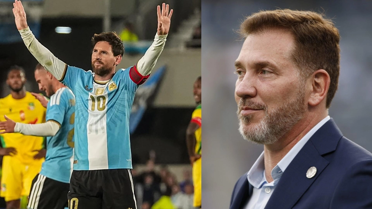 Alejandro Domínguez, presidente de la Conmebol, retó a Lionel Messi a jugar la Copa Libertadores: video de la reacción del argentino