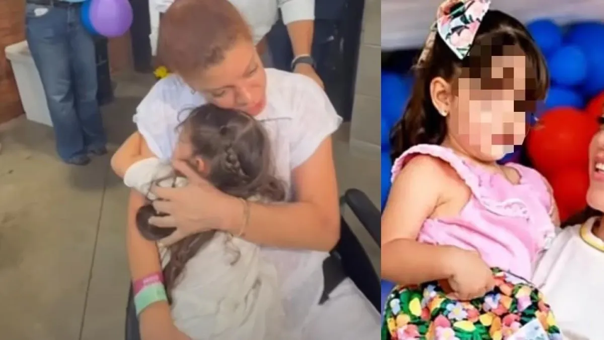 '¡Mamá, te amo!': así fue el reencuentro de Estefany Echavarría con su hija tras perder las piernas en el terremoto