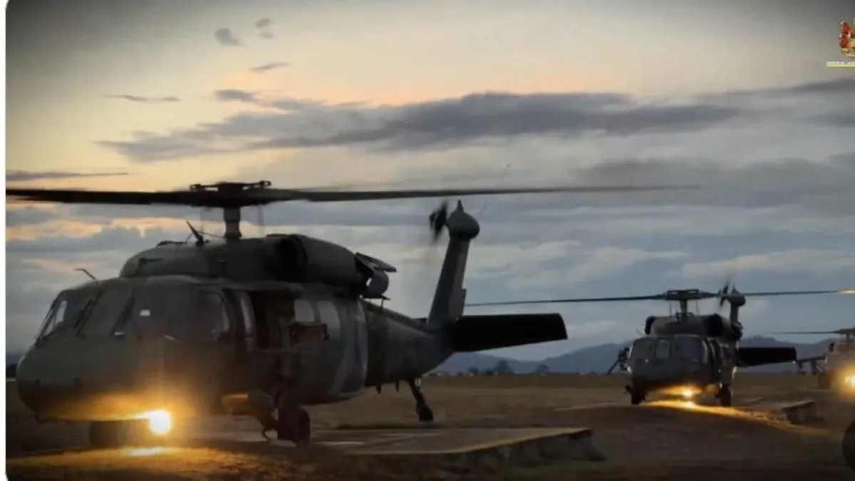 La arriesgada maniobra del piloto de un helicóptero de la FAC al intentar aterrizar entre ráfagas de fusil en El Peñol, Nariño: ‘Le dieron… le dieron’