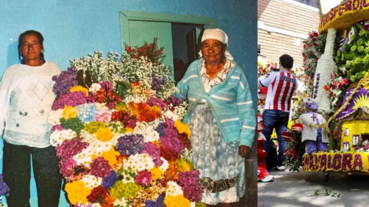 Falleció a los 91 años Hersilia Grisales de Patiño, una de las pioneras del Desfile de Silleteros de Medellín desde su primera edición en 1957