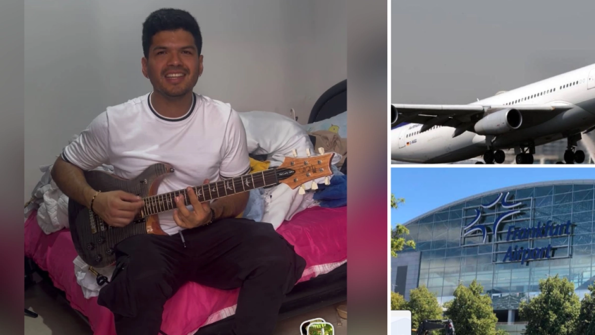 Colombian Man Detained in Germany After Trying to Open Airplane Door