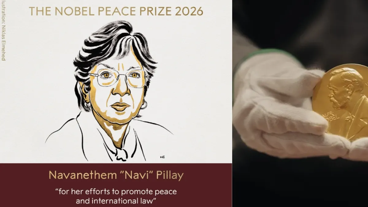 Navanethem ‘Navi’ Pillay gana el Premio Nobel de la Paz 2026 por su trayectoria en la defensa de los derechos humanos y la justicia internacional