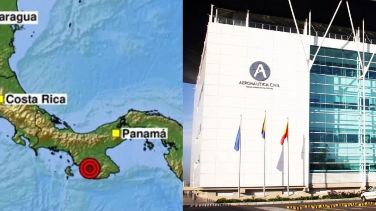 Aerocivil anuncia plan de contingencia por el desvío de vuelos hacia Colombia tras el terremoto en Panamá: siete aeropuertos servirán como alternos