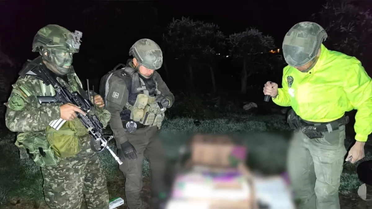 Casi 400 kilos de cocaína, el golpe a las redes de la ‘Segunda Marquetalia’ en la frontera con Ecuador