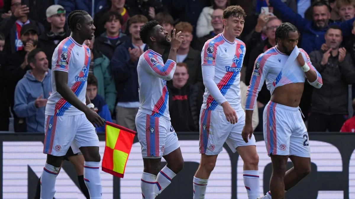 Jefferson Lerma le gana la pulseada a Daniel Muñoz en la Premier League: video de su golazo en triunfo parcial de Crystal Palace vs. Nottingham Forest