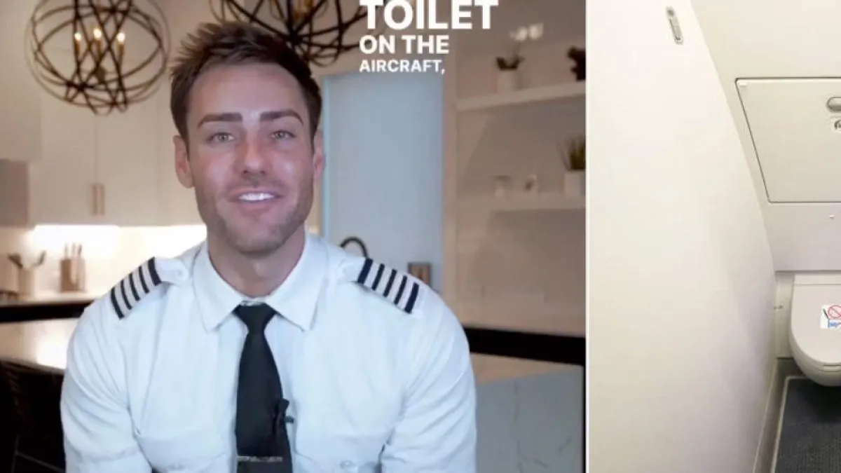 Un piloto explica adónde van los desechos de los baños de un avión y cada cuánto se vacían: ‘Puede soportar hasta 1.000 descargas en un solo vuelo’