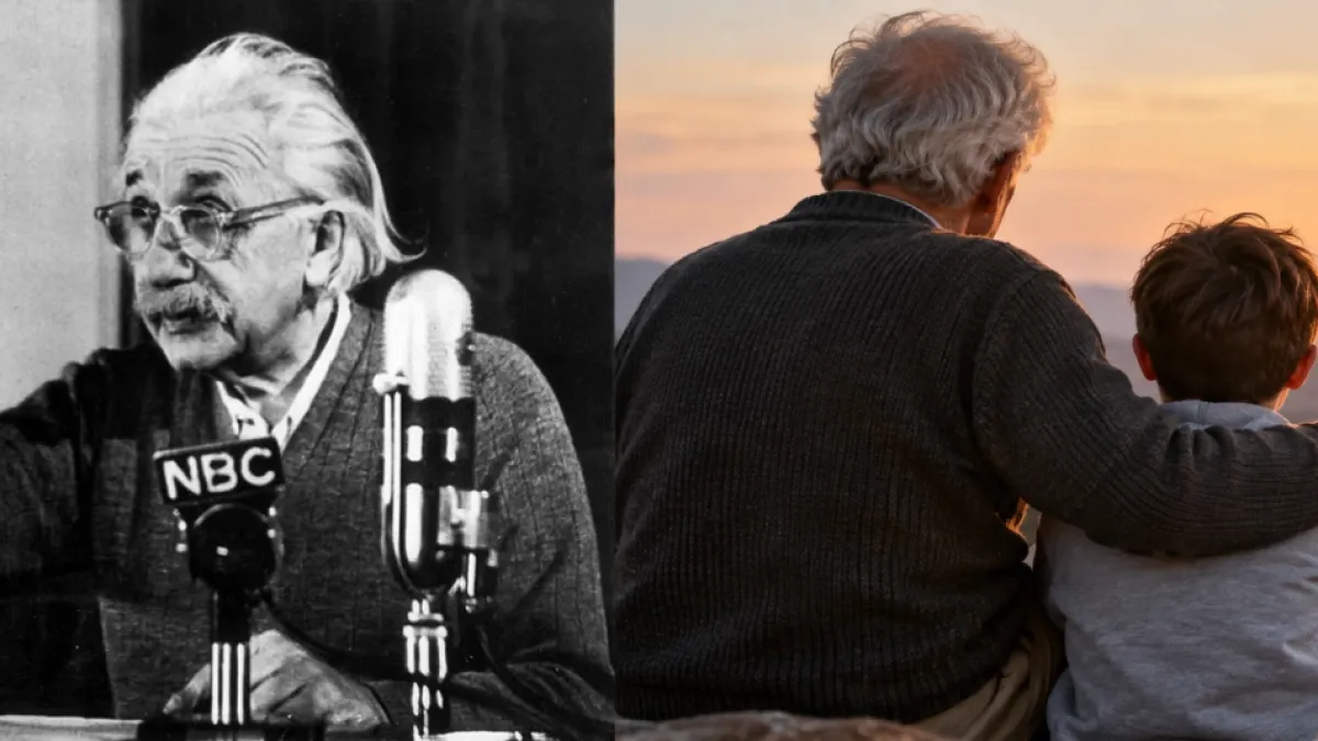 Albert Einstein, físico: 'La madurez comienza a manifestarse cuando sentimos que nuestra preocupación es mayor por los demás que por nosotros mismos'