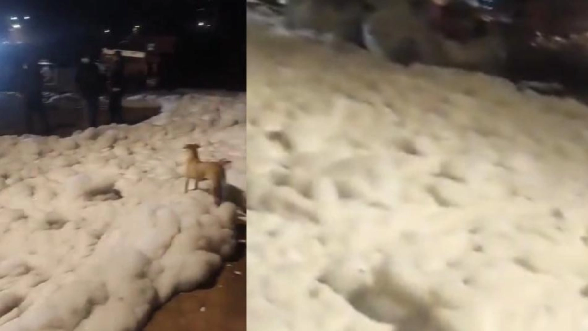 ¿Qué es y por qué se produce la espuma tóxica que apareció en Soacha tras fuertes lluvias?