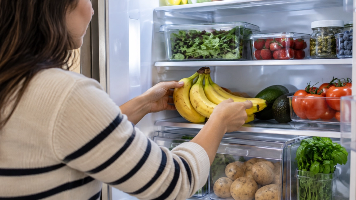 Chefs de la alta cocina coinciden: ‘No refrigere plátanos: el frío frena su maduración, ennegrece la cáscara y afecta a estos otros cinco alimentos’