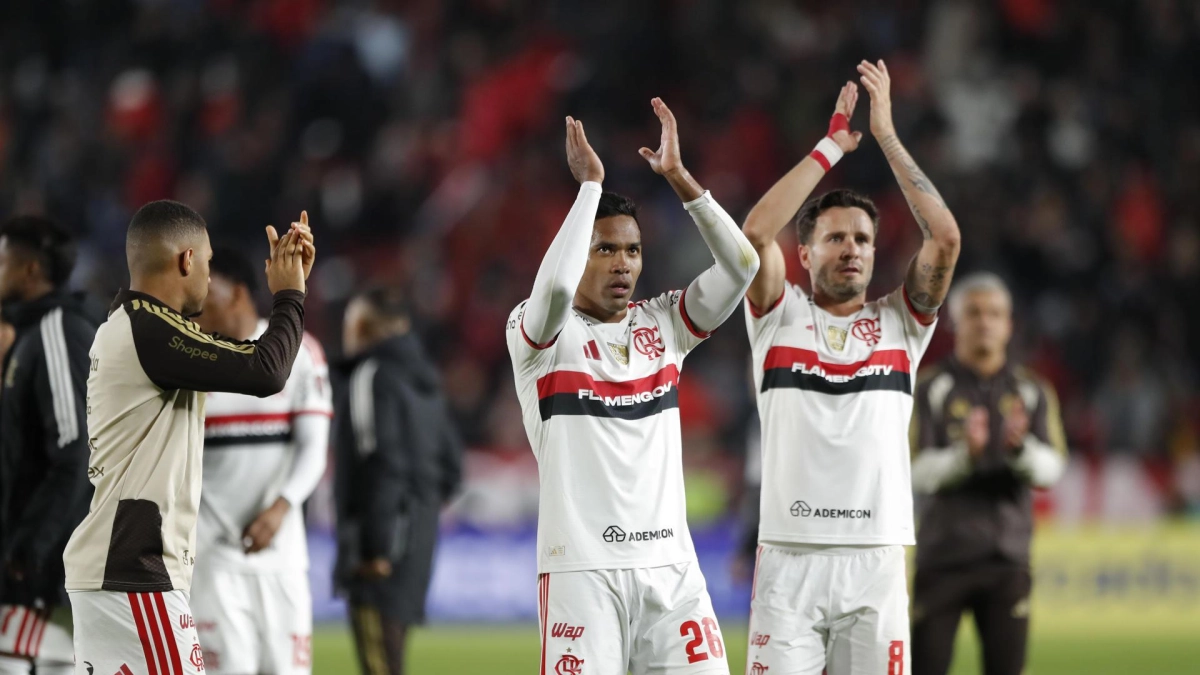 Flamengo se encarrila hacia una nueva final de la Copa Libertadores: empató como visitante contra Estudiantes