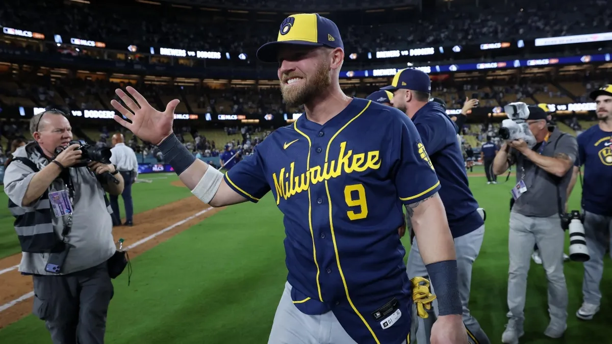 Fin de una era: Cerveceros barren a los Dodgers y clasifican a la Serie Mundial de béisbol