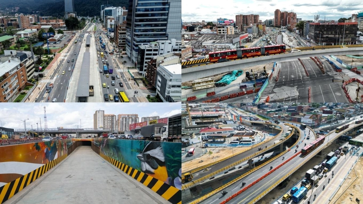 Viaje al fondo de la avenida 68, la obra sin fin de Bogotá: $3 billones en costos, eternos retrasos, 16 procesos sancionatorios y entregas este año