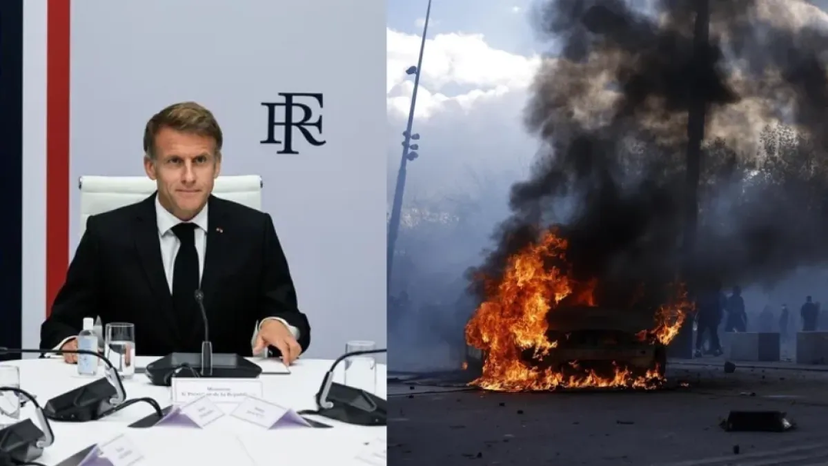 Presidente de Francia, Emmanuel Macron, culpa a la ‘extrema izquierda’ de violencia, saqueos y vandalismo durante protestas