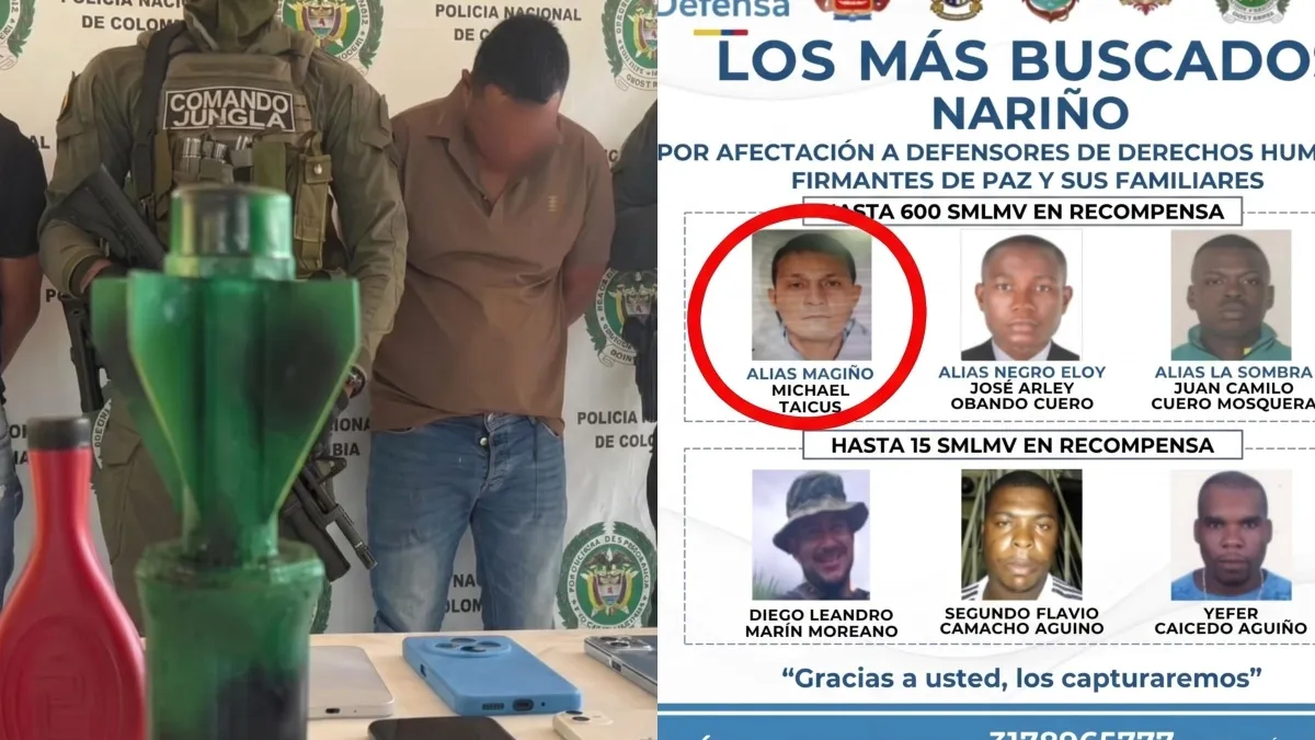 Vigilaban a uniformados y guardaban morteros adaptados para drones: así operaba el frente 57 ‘Yair Bermúdez’ que cayó en el Valle
