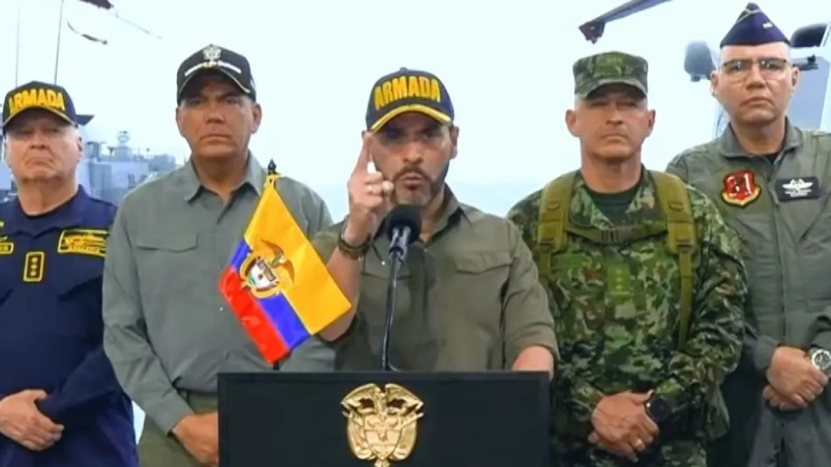 De la Espriella ordena defender el mar de San Andrés con firmeza