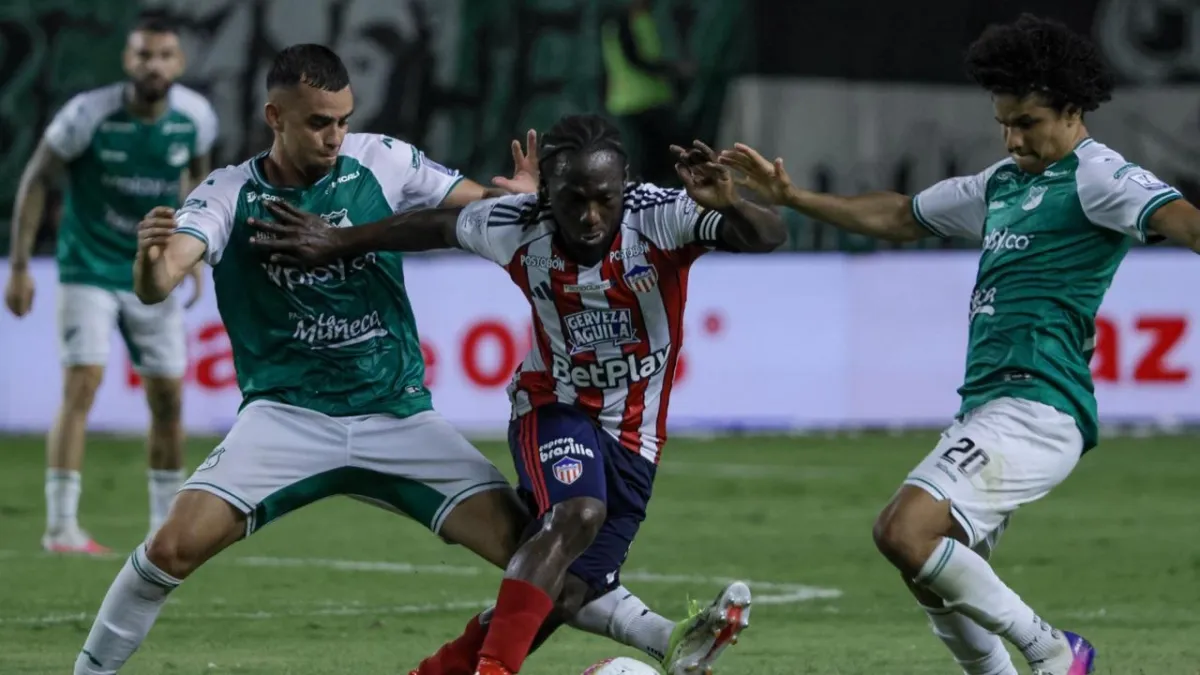 Junior de Barranquilla sigue en cuidados intensivos: empató contra Deportivo Cali en la Liga BetPlay y la eliminación le respira en la nuca