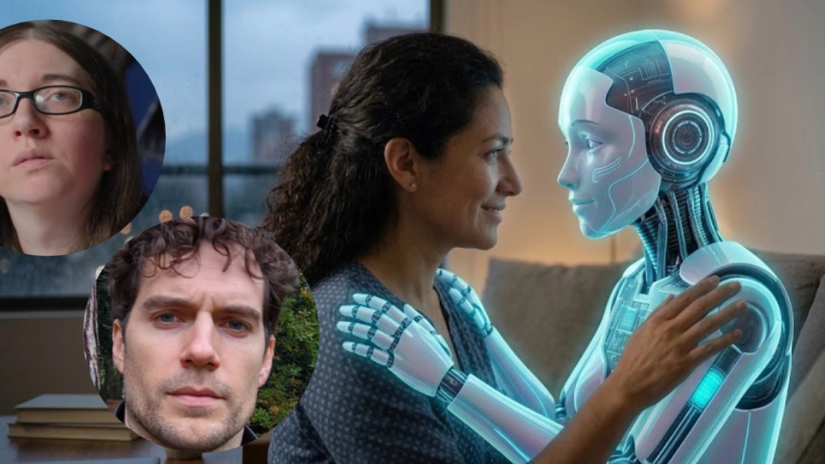 Mujer asegura que es infiel a su esposo con una IA que se basa en un personaje interpretado por Henry Cavill: 'Hay diversas maneras de tener pareja'