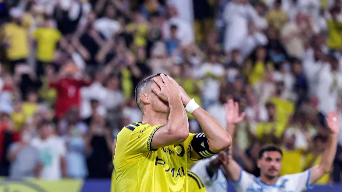 Video | A Cristiano Ronaldo se le cerró el arco: se perdió dos goles de manera increíble con el Al Nassr