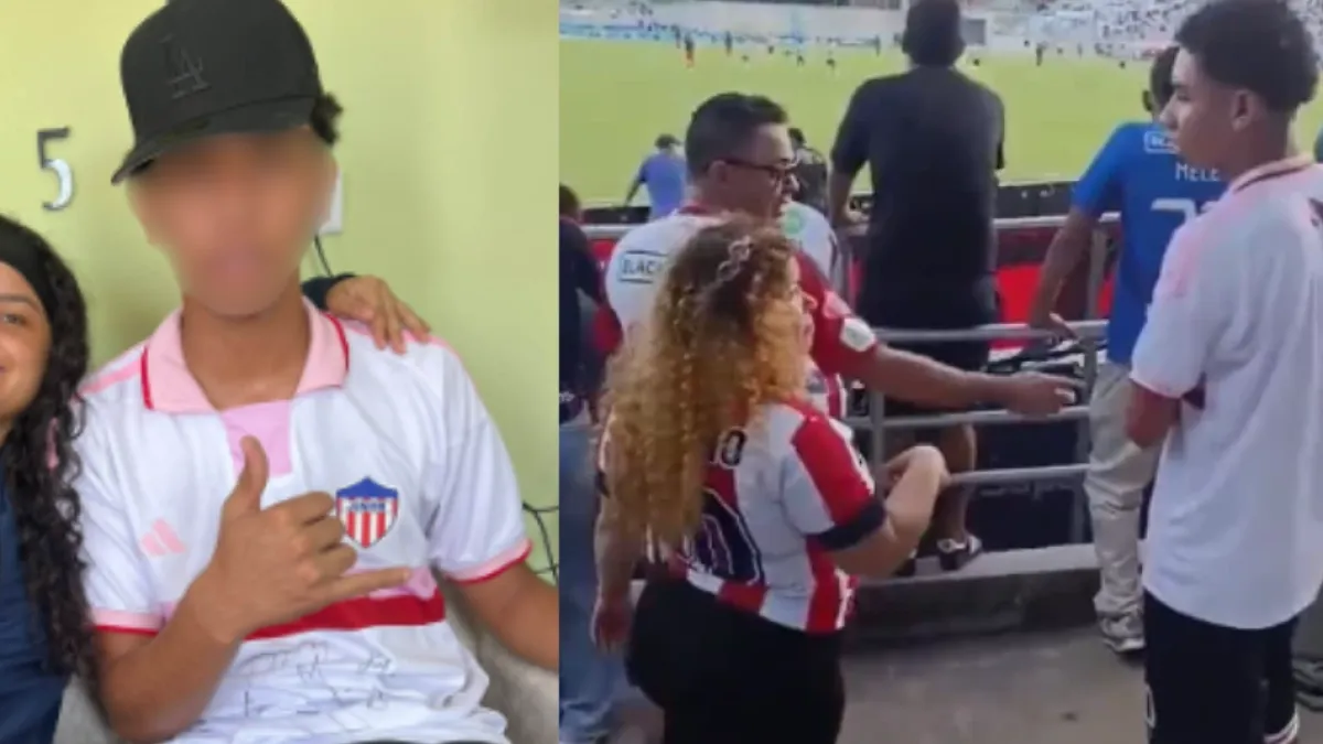 Mujer que discriminó a joven por llevar chanclas al partido del Junior pidió perdón: ‘Nunca fue mi intención humillarlo’