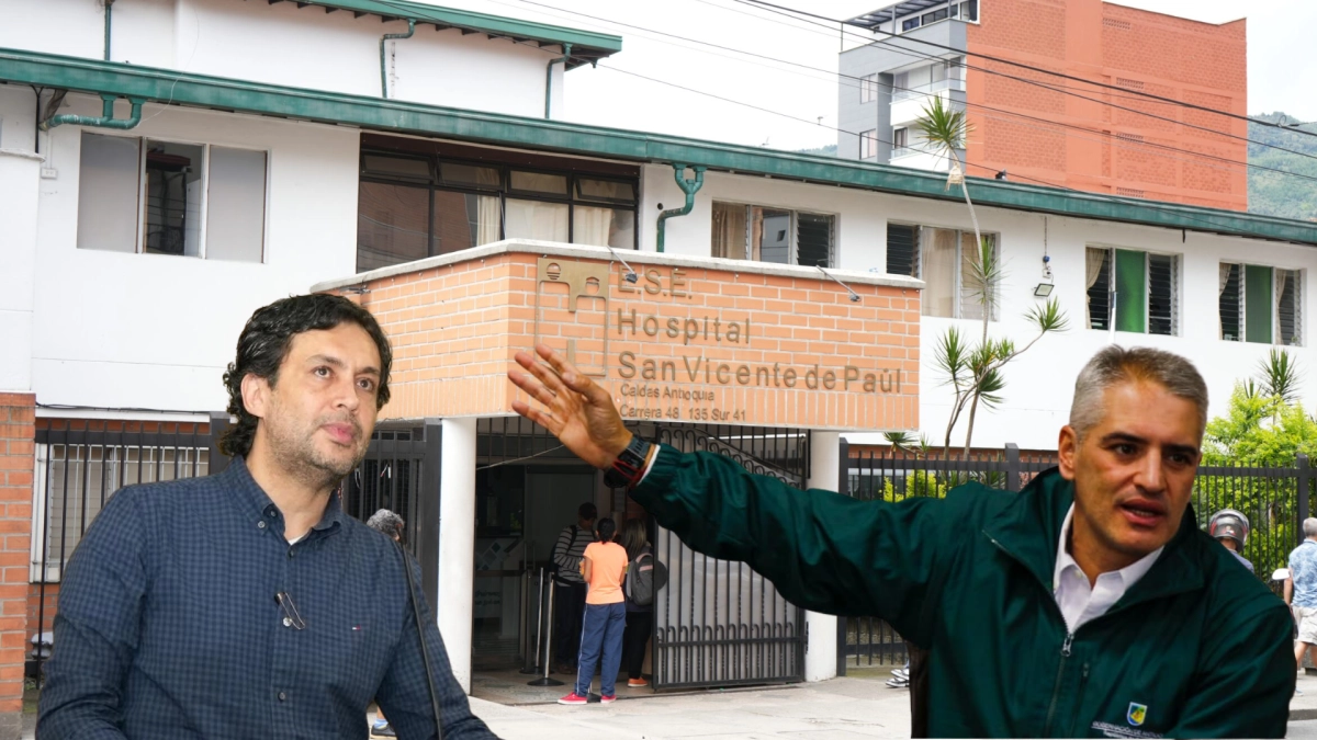 El rifirrafe, con demanda en camino, entre el Gobernador de Antioquia y el gerente del Hospital de Caldas por los manejos del dinero de la entidad