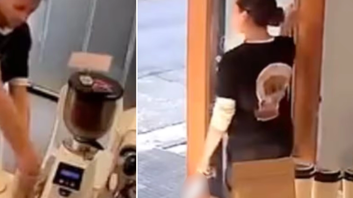 Robó propinas de una cafetería, la empleada lo enfrentó con un cuchillo y luego lo sorprendió con un gesto inesperado: 'Ven, te voy a dar de comer'