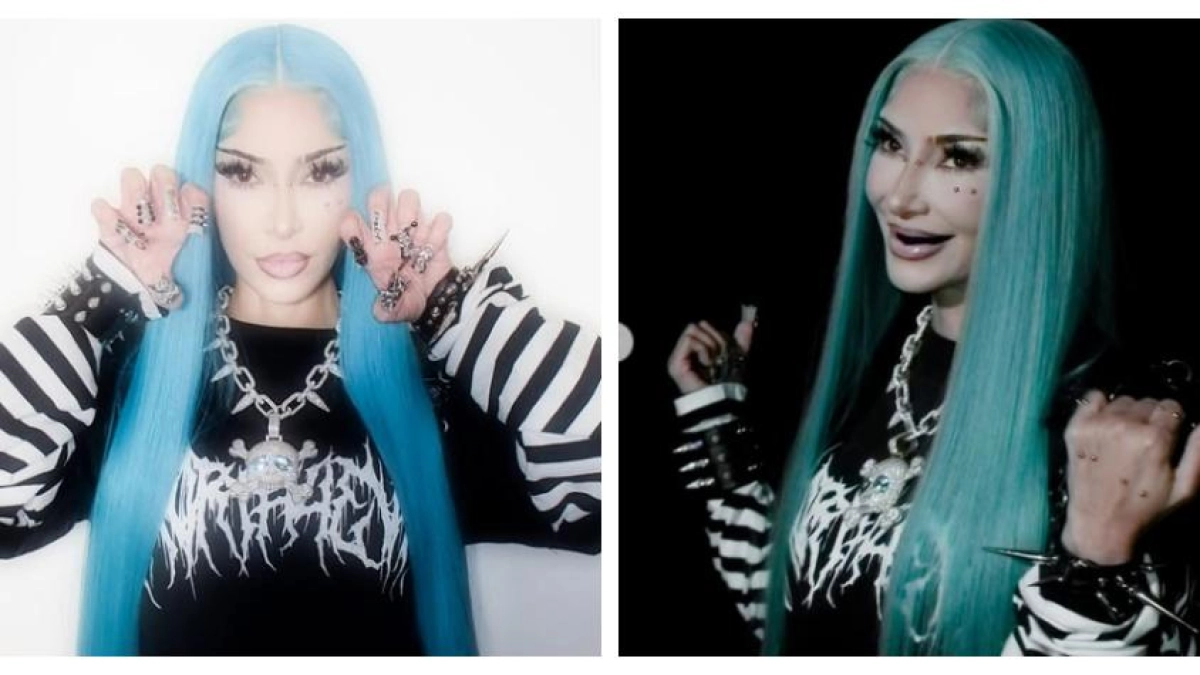 Kim Kardashian sorprendió con su disfraz de Halloween 2026: se transformó en su hija North West y así quedó