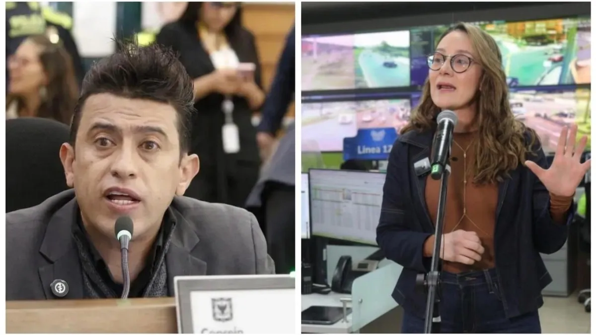 El duro reclamo de la secretaria de Movilidad, María Fernanda Ortiz, a concejal que la estaría grabando en el Concejo de Bogotá: 'Esto no es personal'