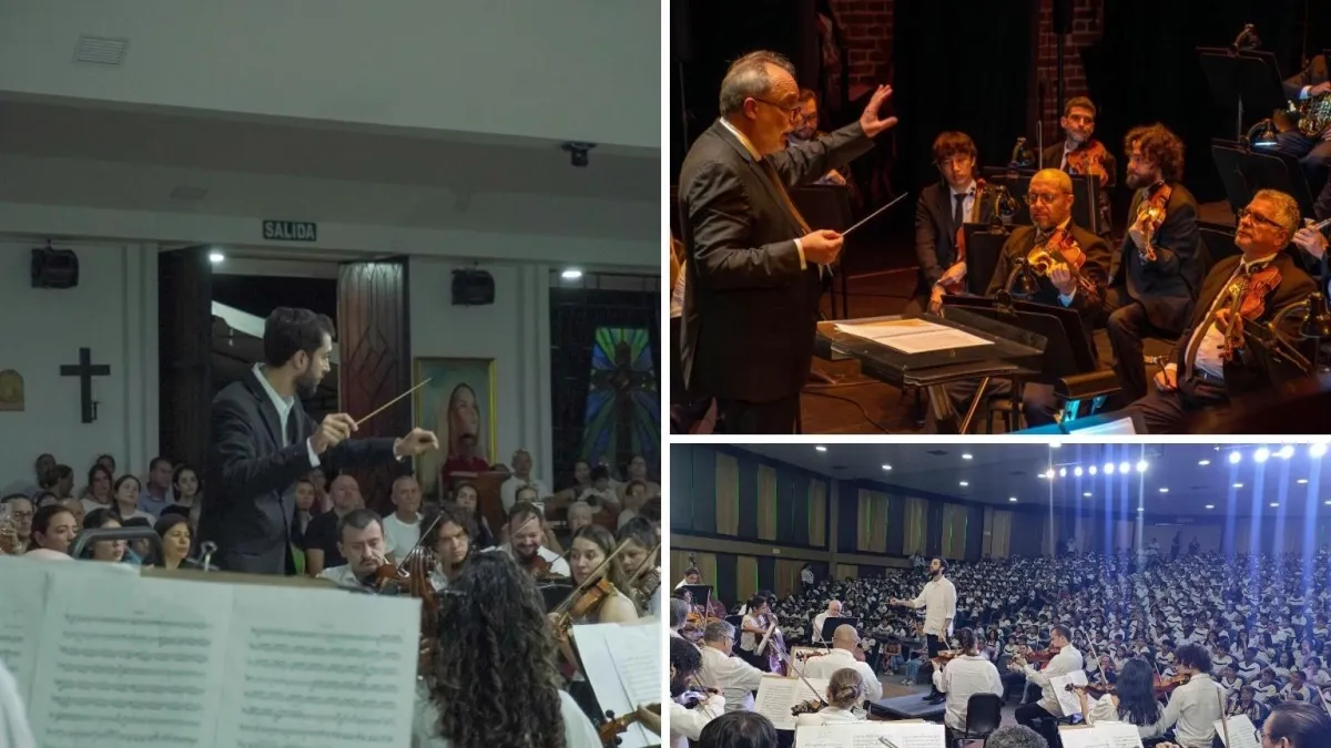 El regreso de la Filarmónica de Cali al teatro este viernes, tras una temporada fuera por el terremoto que la llevó a las iglesias de la ciudad