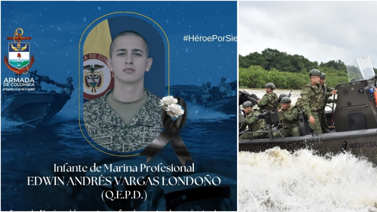 Ministerio de Defensa rechazó ataque con dron de las disidencias de las Farc en Guapi, Cauca, que dejó un infante de Marina muerto y cuatro heridos