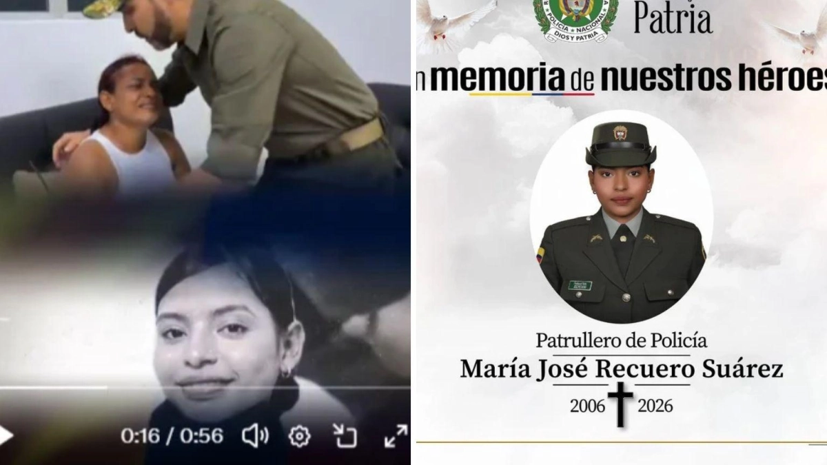 Video | Las emotivas palabras del presidente De La Espriella a la mamá de la policía María José Recuero, quien murió al enfrentarse a ladrones en Cali