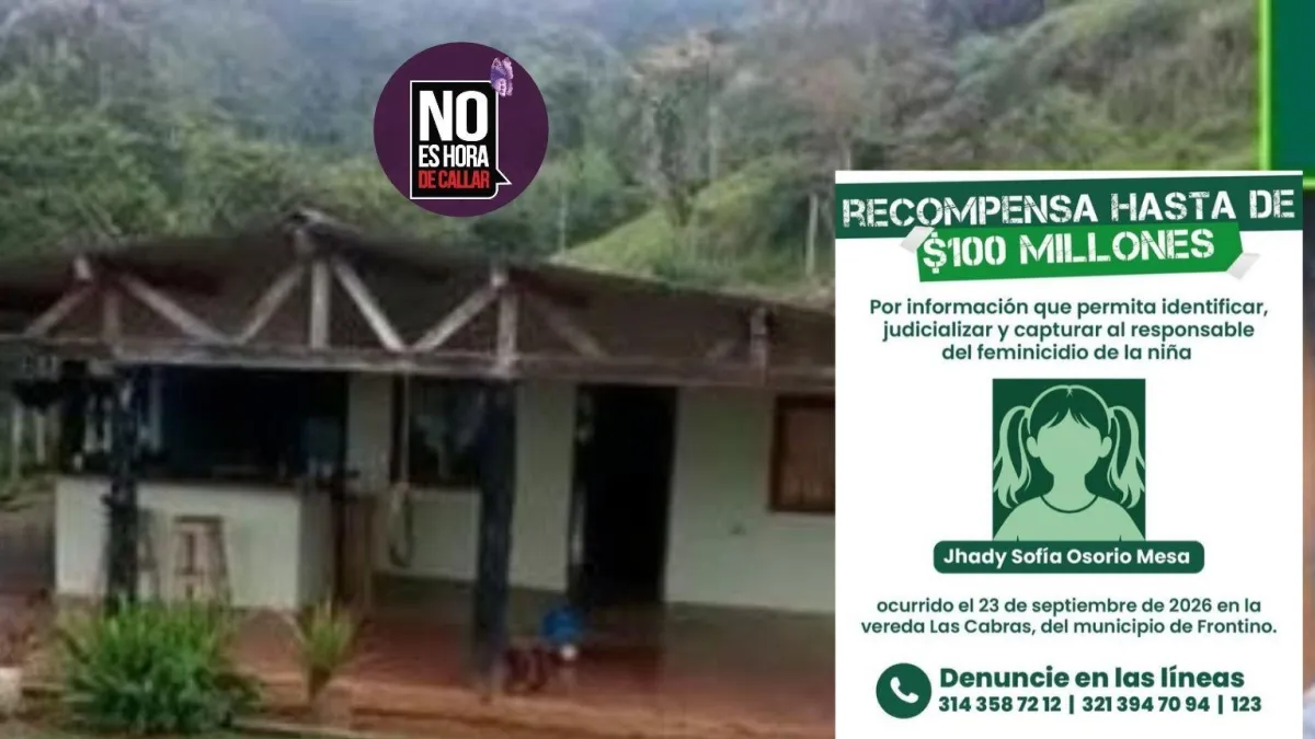 El perfil criminal del presunto asesino de la niña Jhady Sofía, cuyo crimen conmocionó a Frontino, Antioquia: la evidencia reina para capturarlo