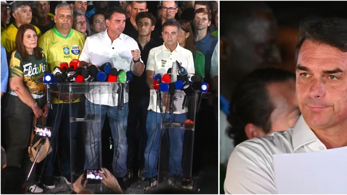 Flávio Bolsonaro pidió anular las elecciones presidenciales de Brasil tras la victoria de Lula da Silva y calificó el proceso de ‘inaceptable’
