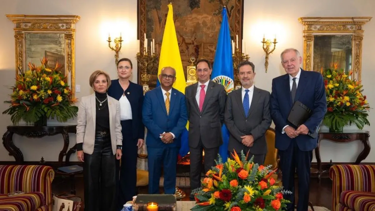 Alejandro Ordóñez acompaña agenda diplomática de la OEA en Bogotá antes de asumir el Ministerio del Interior: ‘La seguridad es prioridad estratégica’