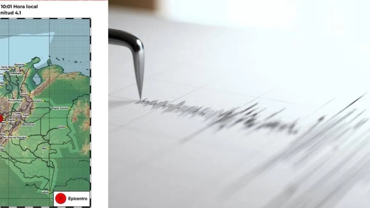 Temblor de 4.1 hoy 28 de octubre en Colombia: conozca magnitud, epicentro y detalles