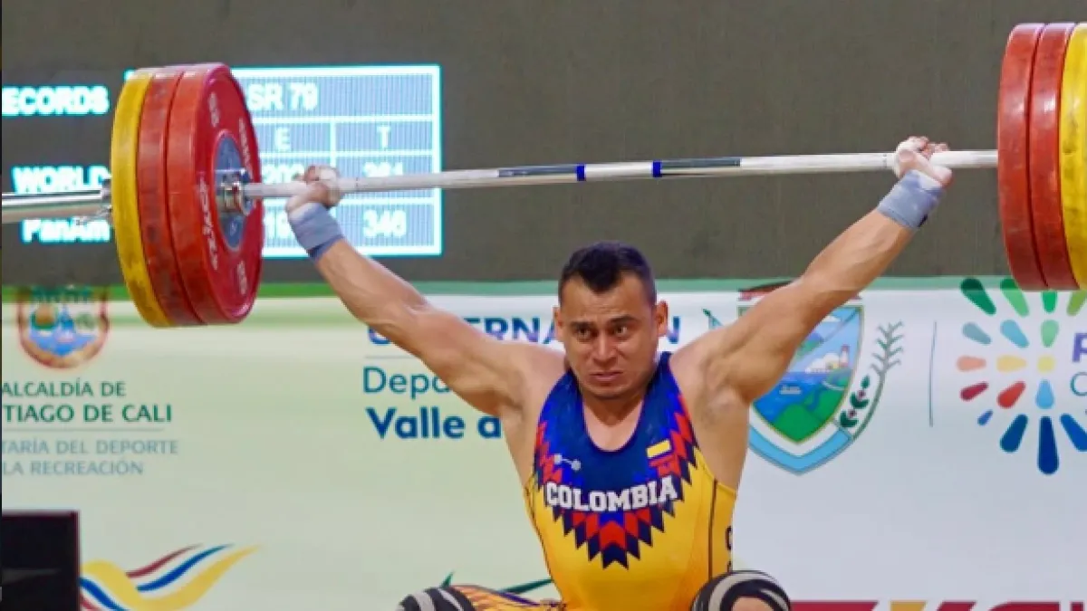 Hugo Montes, sensacional: primera medalla de Colombia en el Mundial de pesas de China