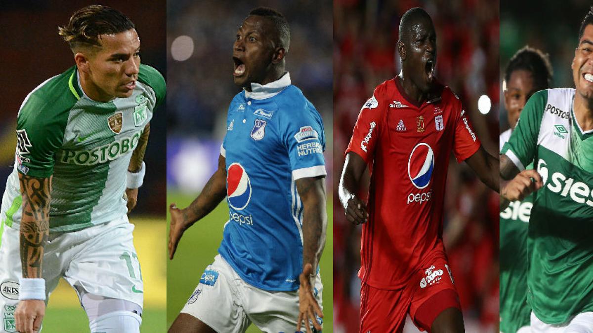 Duelo de goleadores en la Liga Aguila 2017 I