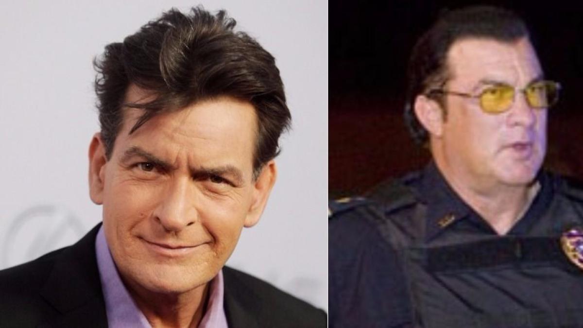 Charlie Sheen y Steven Seagal acusados de abuso sexual en Hollywood