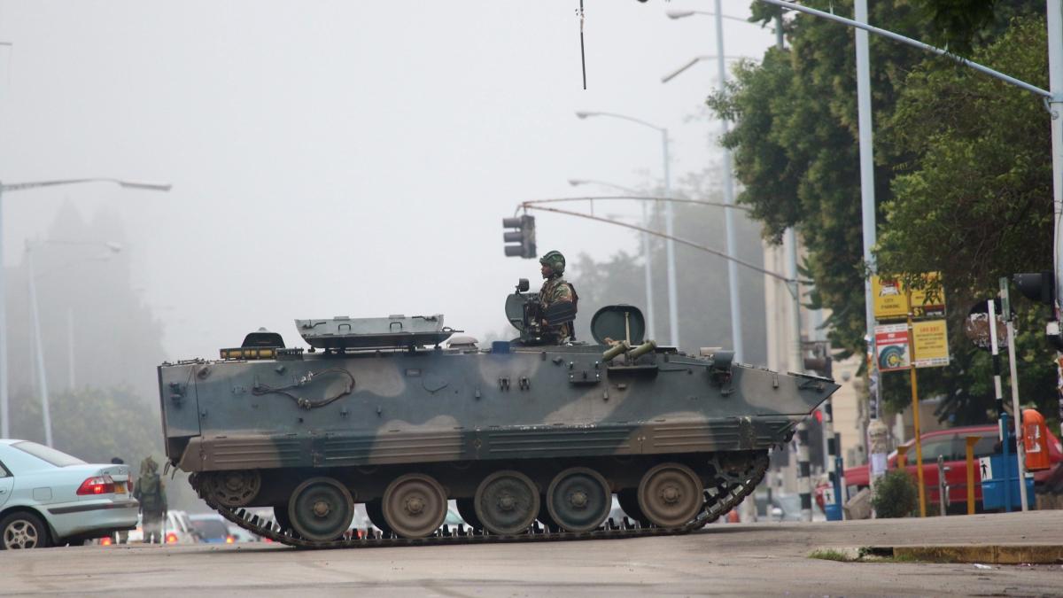 Golpe de Estado en Zimbabue
