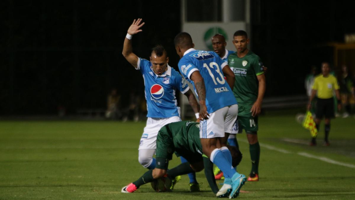 Millonarios empató 1-1 con Equidad en la ida de los cuartos de la Liga ...