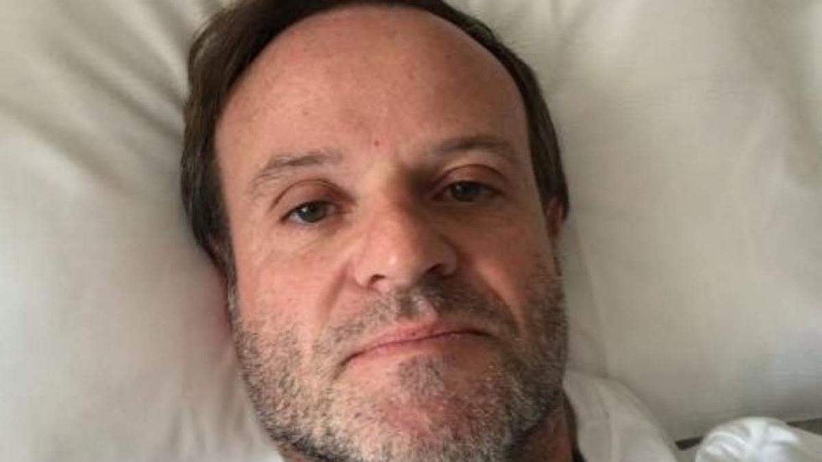 Barrichello se recupera en el hospital de Sao Paulo de un problema vascular