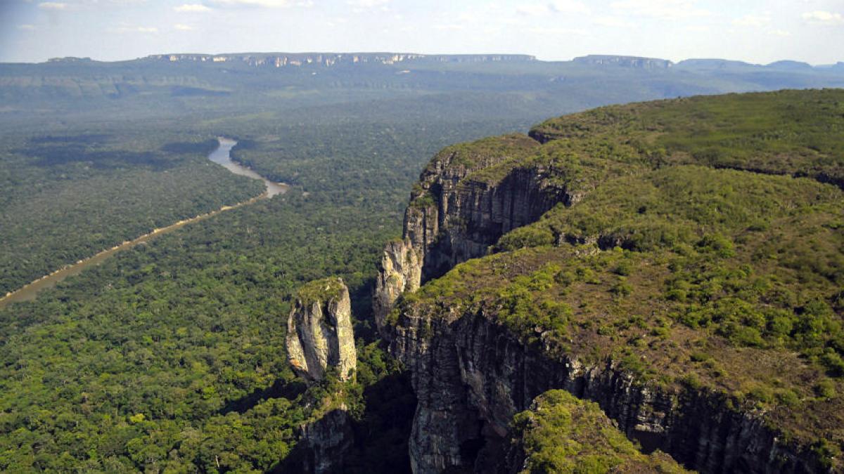 Parque Chiribiquete en el Amazonas colombiano tiene la amenaza de la  deforestación