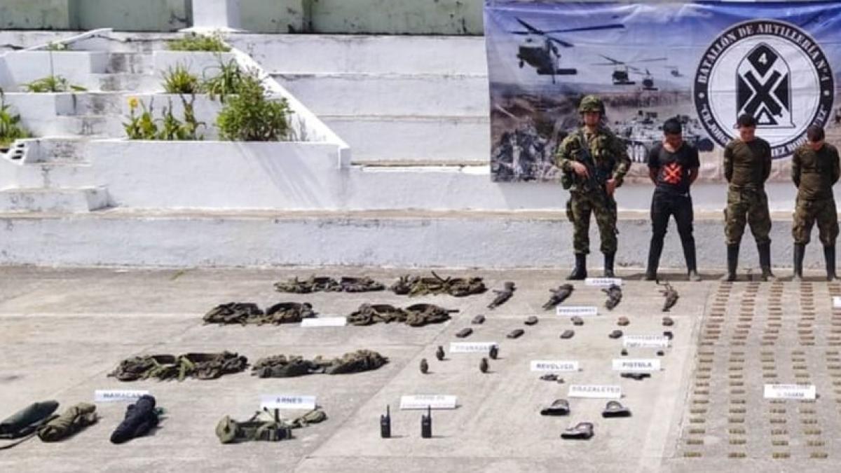 Capturan presuntos responsables de la muerte del soldado en Ituango