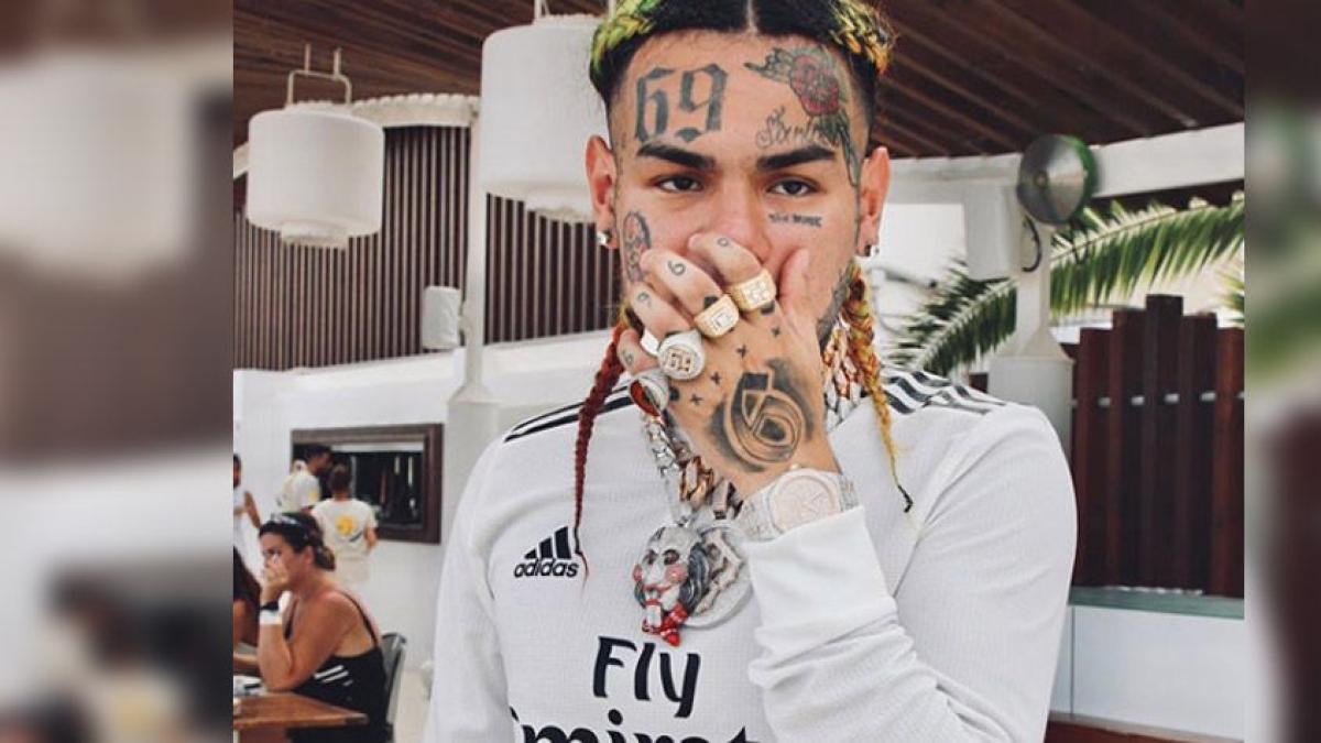 Rapero 6ix9ine estuvo en Medellín grabando video y envió mensaje a sus fans