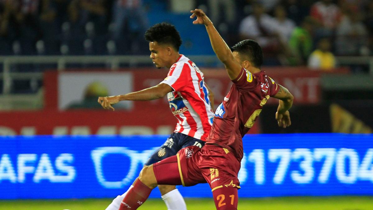 Suerliga: Tolima derrotó 1-2 a Junior en el Metropolitano