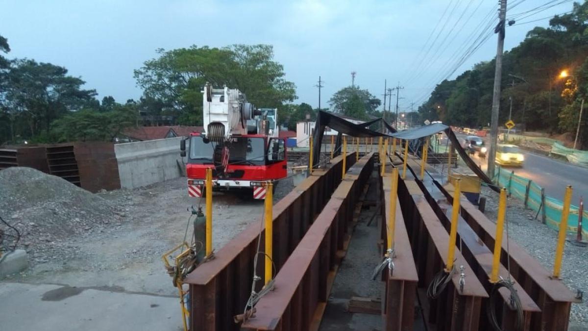 las obras de la malla vial del Meta